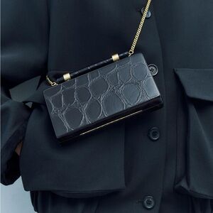 Croc Box Bag - Zara